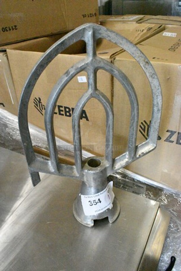 Metal Commercial Paddle Attachment for Hobart Mixer.  - Image 2 of 6