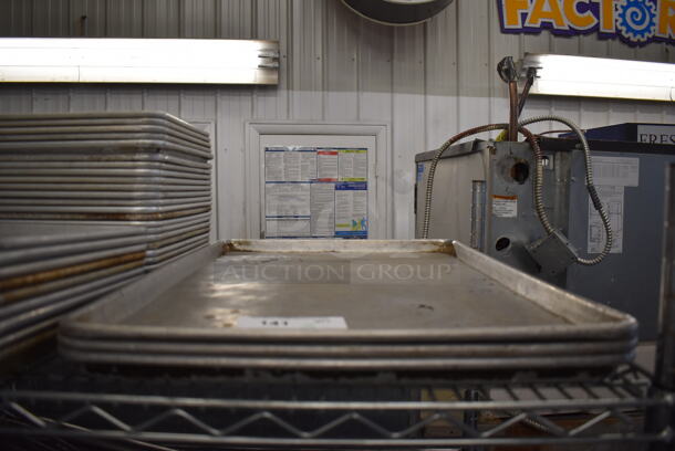3 Metal Full Size Baking Pans. 18x26x1. 3 Times Your Bid! - Image 4 of 4