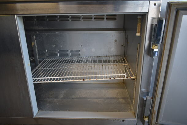 Beverage Air UCR60A Stainless Steel Commercial 2 Door Undercounter Cooler on Commercial Casters. 115 Volts, 1 Phase. Tested and Working! - Image 7 of 7