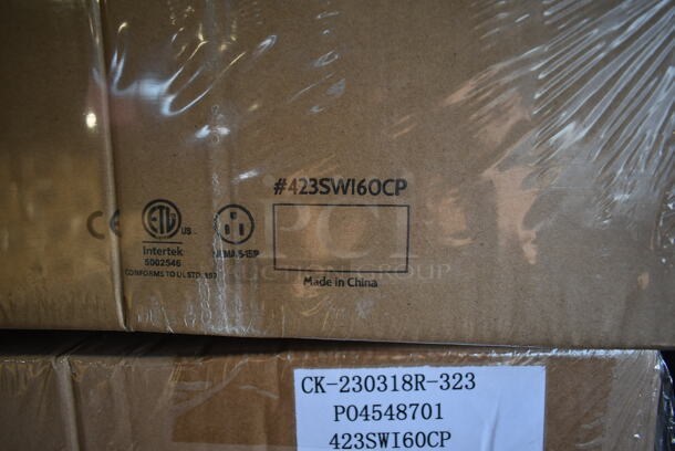 PALLET LOT of 50 BRAND NEW SCRATCH AND DENT! ServIt 423SWI60CP Stainless Steel Commercial 60" High Wattage Strip Warmer with Adjustable Infinite Controls and Cord. Stock Picture Used as Gallery. 50 Times Your Bid! - Image 7 of 7