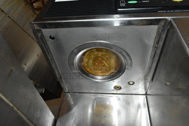 Curtis TP2T10A3159 Stainless Steel Commercial Countertop Double Coffee Machine w/ Hot Water Dispenser and Poly Brew Basket. 220 Volts, 1 Phase.  - Image 6 of 8
