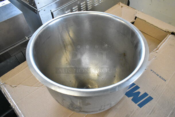 4 Various Stainless Steel Mixing Bowls w/ 1 Mixing Bowl Dolly. Includes Hobart VMLH60 60 Quart Mixing Bowl. 4 Times Your Bid! - Image 5 of 11