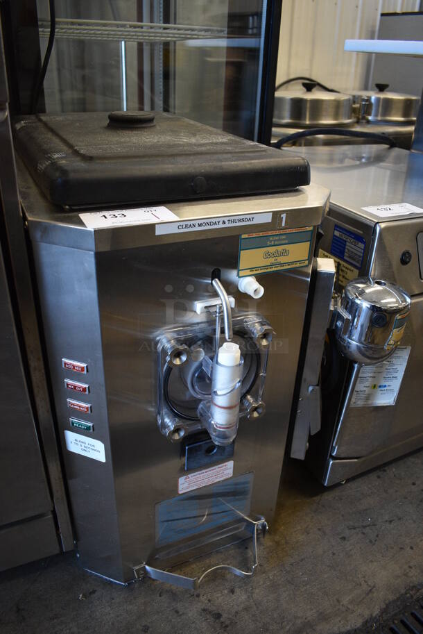 Taylor Stainless Steel Commercial Countertop Single Flavor Frozen Beverage Machine w/ Drink Mixer Attachment. 115 Volts, 1 Phase. 21x27x28 - Image 2 of 6