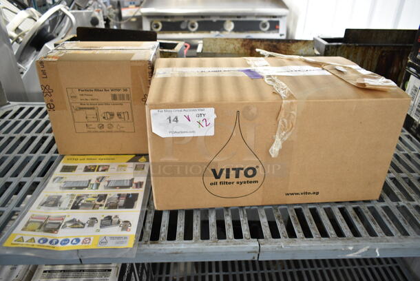 BRAND NEW IN BOX! Vito Fryfilter VITO 30 101799, 22 Lb Fryer Oil Filter, Portable, Pressure Filtration System and Filter. - Image 2 of 7