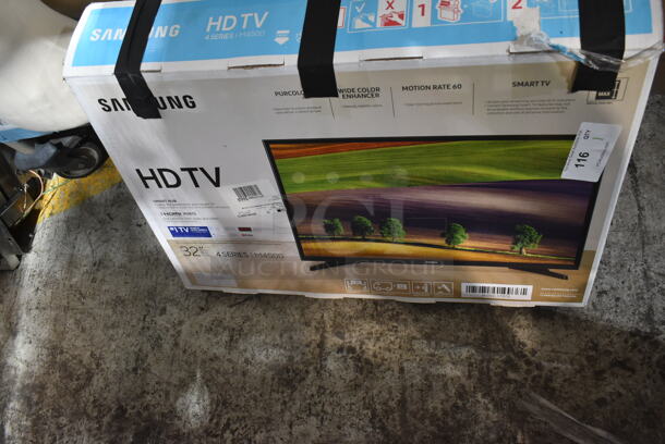 Samsung 32" Television. Buyer Must Pick Up - We Will Not Ship This Item. - Image 2 of 3