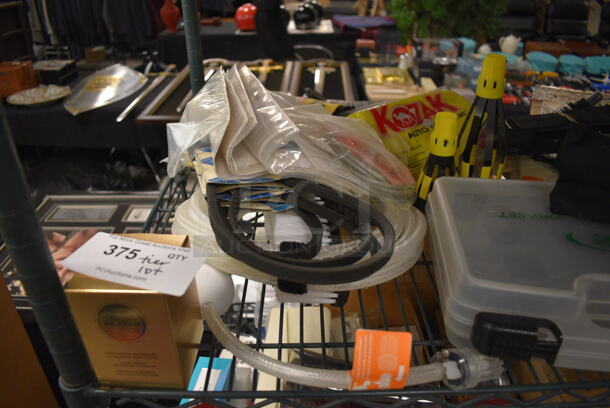 ALL ONE MONEY! Tier Lot of Various Items Including Tubing, Kozak Auto Dry Wash, and Various Parts  - Image 2 of 7