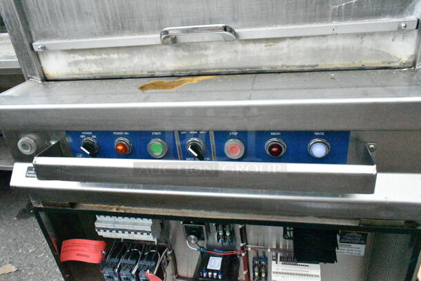 LVO FL14E Stainless Steel Commercial Floor Style Pot and Pan Washer. 460 Volts, 3 Phase. - Image 4 of 12
