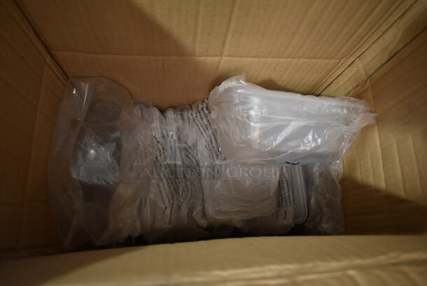 2 Boxes of 72 BRAND NEW IN BOX! Vigor 247FP192PP 1/9 Size 2 1/2" Deep Translucent Polypropylene Food Pan. Missing 24. 2 Times Your Bid! - Image 4 of 4