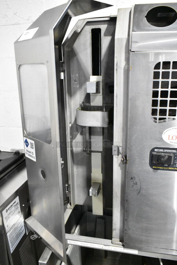 Fresh N Squeeze POS-1 Stainless Steel Commercial Floor Style Automatic Citrus Juicer on Commercial Casters. 120 Volts, 1 Phase. Tested and Working! - Image 4 of 6