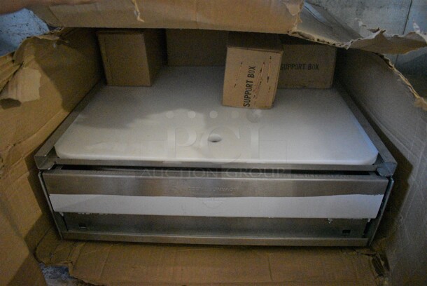 BRAND NEW IN BOX! Advance Tabco Stainless Steel Drawer. 23x23x9