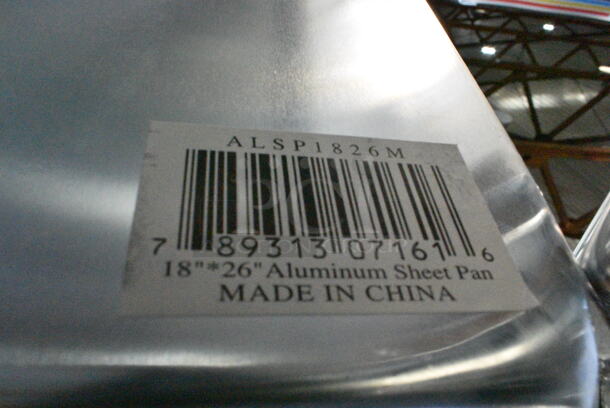12 BRAND NEW SCRATCH AND DENT! Thunder Group ALSP1826 Full Size Sheet Pan. 12 Times Your Bid! - Image 4 of 4