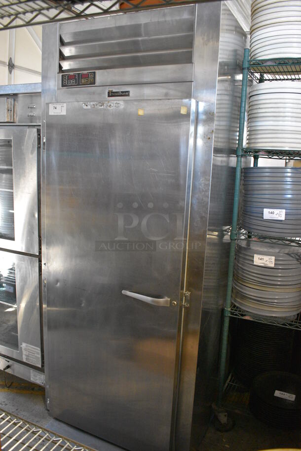 Traulsen Stainless Steel Commercial Single Door Roll In Rack Proofer w/ Ramp. 35.5x36x83. Tested and Working!