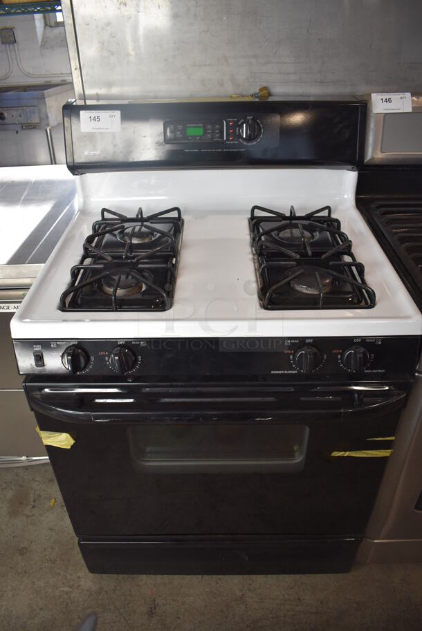 Kenmore 362.75581891 Metal Natural Gas Powered 4 Burner Range w/ Oven. 30x27x47 - Image 1 of 9