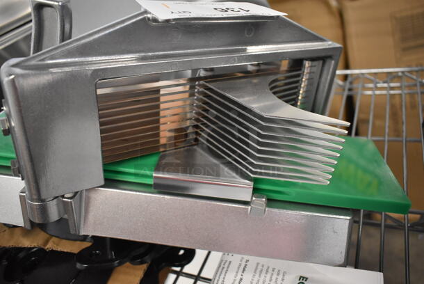 BRAND NEW SCRATCH AND DENT! Garde Metal Commercial Countertop Tomato Slicer.  - Image 3 of 4