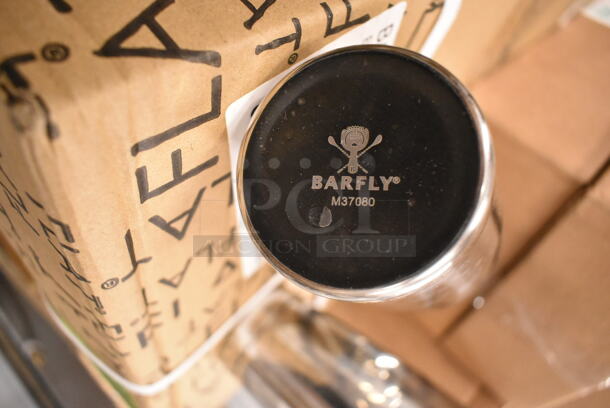 BRAND NEW SCRATCH AND DENT! Lot of Various Items Including 16 Barfly M37080 Stainless Steel Mixing Cups, Black Wall Mount Paper Towel Dispenser and 712B5536D Double Stainless Steel Speedwell.  - Image 9 of 9