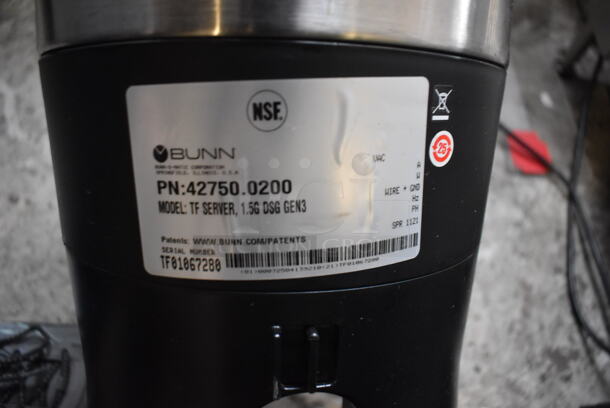 2021 Bunn TF SERVER Stainless Steel Coffee Satellite. 9x12x23 - Image 4 of 4