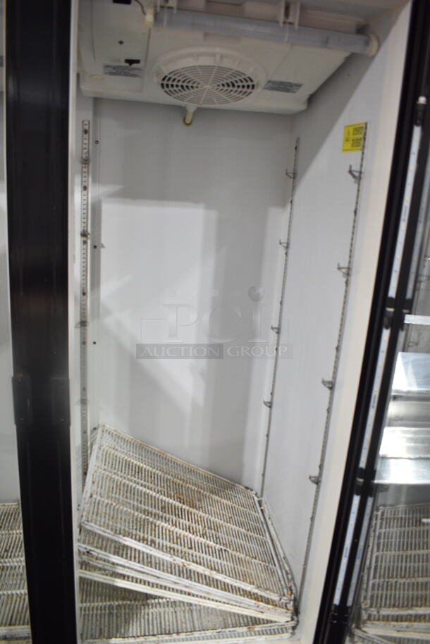 Imbera VRD43 ENERGY STAR Metal Commercial 2 Door Reach In Cooler Merchandiser w/ Poly Coated Racks. 115 Volts, 1 Phase. Cannot Test Due To Cut Power Cord - Image 3 of 6