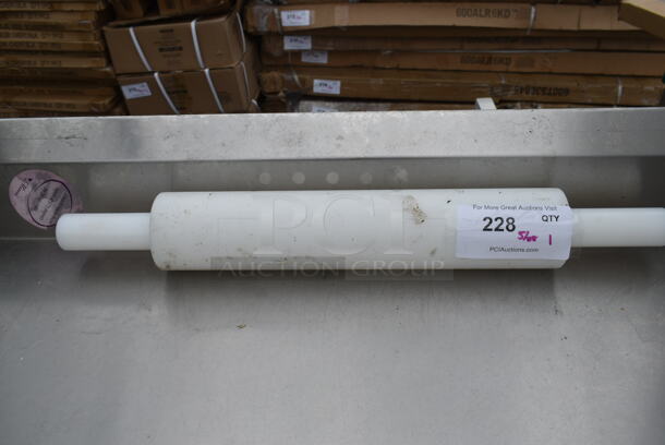 White Rolling Pin - Image 1 of 2