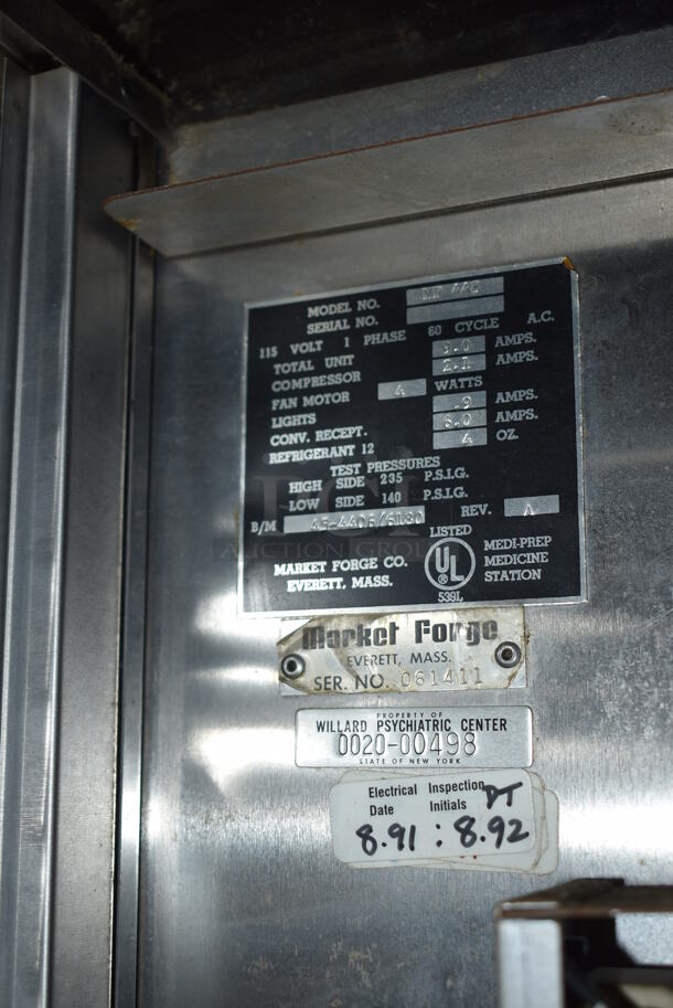 Market Forge MP 448 Stainless Steel Commercial Medi Prep Medicine Station. 48x21x80 - Image 11 of 11