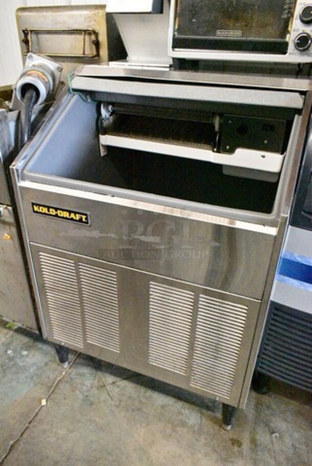 Kold Draft SC201AC Stainless Steel Commercial Undercounter Self Contained Ice Machine. 115 Volts, 1 Phase.  - Image 2 of 5