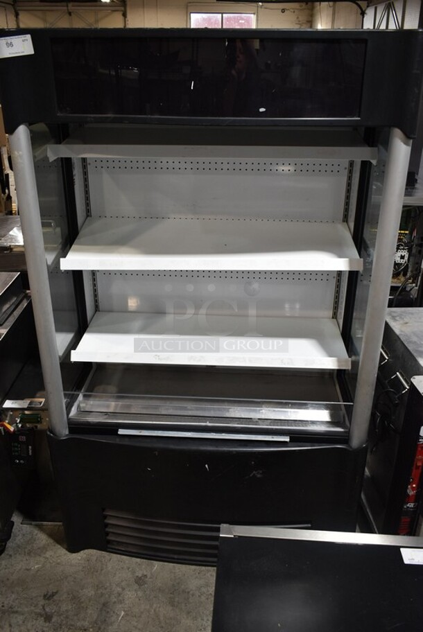 2016 True TAC-48SM-LD Metal Commercial Open Grab N Go Merchandiser. 115 Volts, 1 Phase. Cannot Test Due To Cut Power Cord