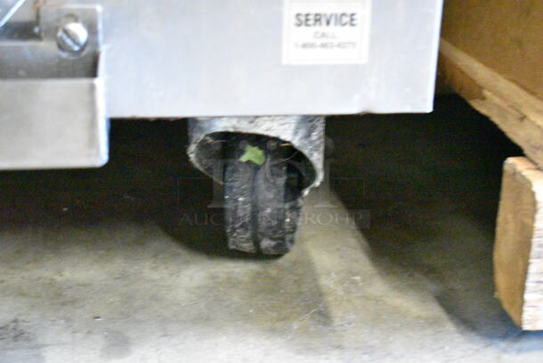 Doyon JAOP6G Stainless Steel Commercial Floor Style Natural Gas Powered Oven Proofer on Commercial Casters. 65,000 BTU.  - Image 3 of 8