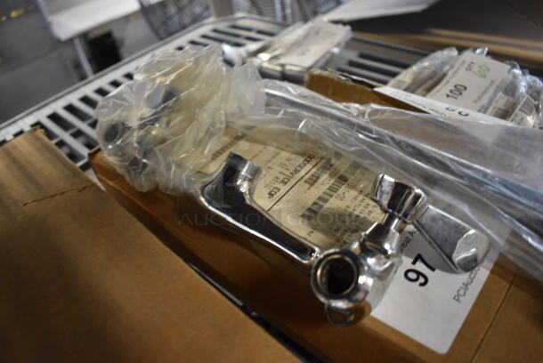 BRAND NEW IN BOX! Stainless Steel Faucet and Handles.  - Image 2 of 3