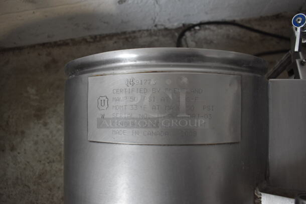 Cleveland KET-3-T Commercial Stainless Steel Gallon Tilting Steam Jacketed Electric Tabletop Kettle. 208-240V/1 Phase - Image 4 of 4
