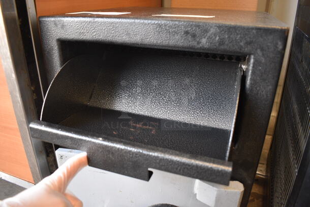 Black and Gray Metal Single Compartment Drop Safe. Comes w/ Combination! 14x15x20 - Image 5 of 6