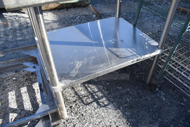 Stainless Steel Commercial Table w/ Under Shelf. 36x30x34 - Image 3 of 3