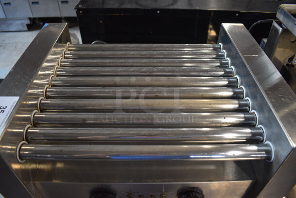 Hot Diggity Model HIY-22S Stainless Steel Commercial Countertop Hot Dog Roller. 120 Volts, 1 Phase. 22.5x27x10.5. Tested and Working! - Image 3 of 5