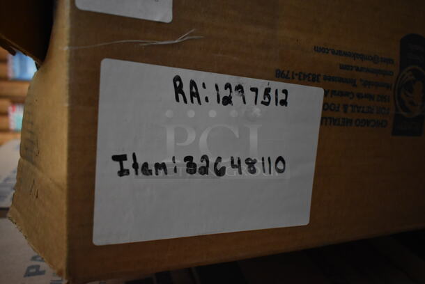 BRAND NEW SCRATCH AND DENT! Chicago Metallic 48110 8 7/8" x 1 1/8" 29 Gauge Aluminum Pie Pan - 144/Case - Image 5 of 8