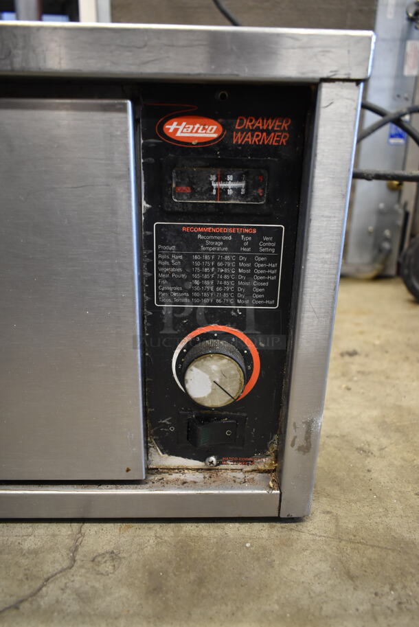 Hatco HDW-1 Stainless Steel Commercial Single Drawer Warming Drawer. 120 Volts, 1 Phase. Tested and Working! - Image 4 of 6