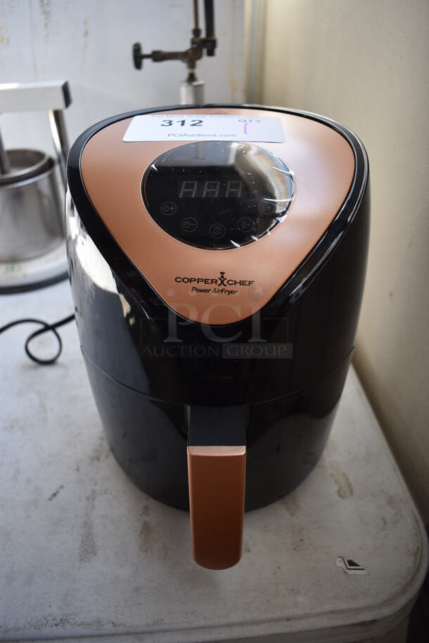 Copper Chef Model YJ-803A Countertop Electric Air Fryer. 120 Volts, 1 Phase. 8x10x11