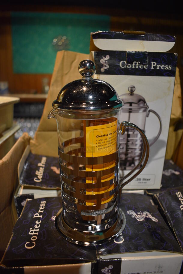 7 BRAND NEW! Coffee Presses. 3.5x4.5x8. 7 Times Your Bid! (bar) - Image 2 of 5