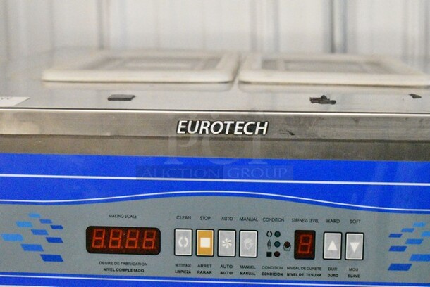 Eurotech OP138CS Stainless Steel Commercial Floor Style Air Cooled 2 Flavor w/ Twist Soft Serve Ice Cream Machine on Commercial Casters. 220 Volts, 1 Phase. - Image 2 of 9