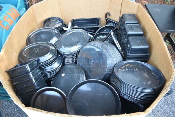 ALL ONE MONEY! PALLET LOT of Various Items Including Trays, Plates and Drop In Bins.  - Image 2 of 5