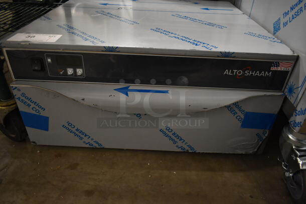 BRAND NEW SCRATCH AND DENT! 2023 Alto Shaam 500-1D Stainless Steel Commercial Single Drawer Warming Drawer. 120 Volts, 1 Phase. Tested and Working! - Image 3 of 7