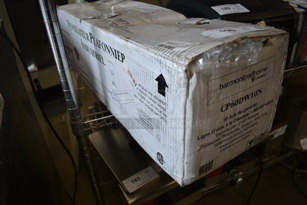 BRAND NEW IN BOX! Harmonized Home CP60DW10N industrial Weatherproof Ceiling Fan. - Image 2 of 3