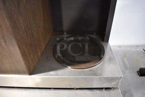 Bunn VPS Stainless Steel Commercial Countertop 2 Burner Coffee Machine w/ Poly Brew Basket. 120 Volts, 1 Phase. 23x8x19 - Image 5 of 7