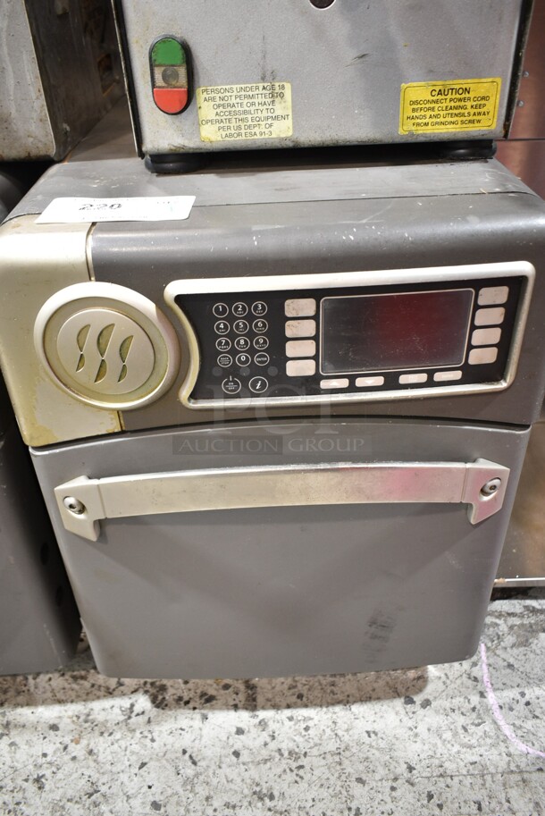 2017 Turbochef NGO Metal Commercial Countertop Electric Powered Rapid Cook Oven. 208/240 Volts, 1 Phase.  - Image 1 of 5