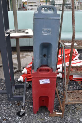 2 Poly Insulated Beverage Holder Dispensers; Carlisle XT6000SC and SiLite LD500. 9x16x24. 2 Times Your Bid!