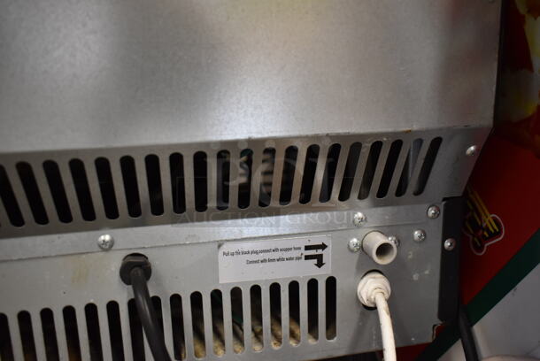 Della 048-GM-48196 Stainless Steel Commercial Self Contained Ice Machine. 115 Volts, 1 Phase.  - Image 9 of 9