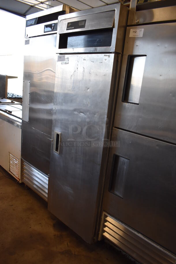 Delfield Stainless Steel Commercial Single Door Reach In Cooler on Commercial Casters. 115 Volts, 1 Phase. 25x30x79. Tested and Does Not Power On - Image 3 of 6