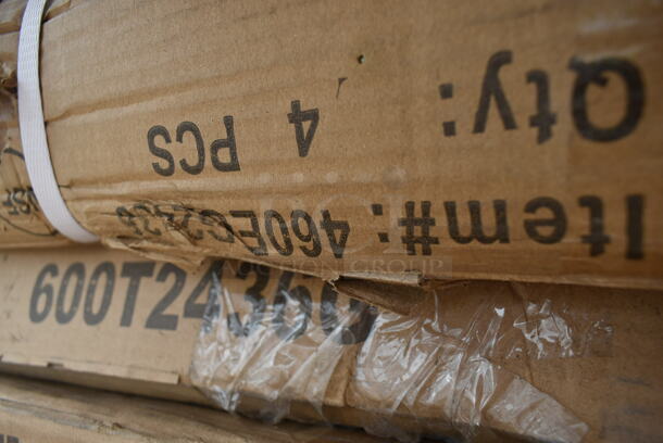 Lot of 4 BRAND NEW SCRATCH AND DENT! Regency 460EG2436 24" x 36" NSF Green Epoxy Wire Shelf  - Image 3 of 3