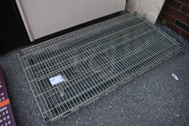 ALL ONE MONEY! Lot of Various Items Including 2 Wire Racks. Includes 48x24x1.5