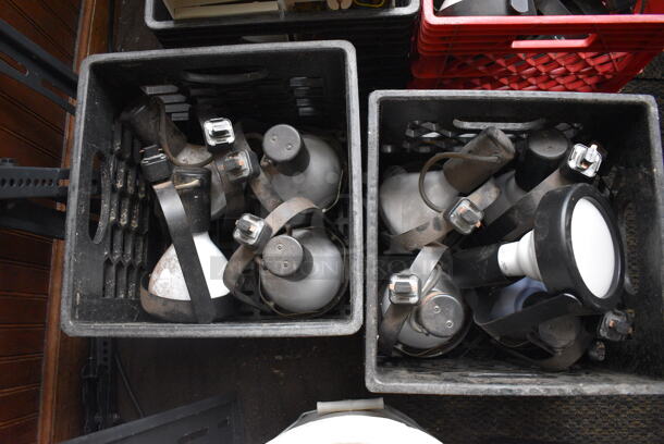 ALL ONE MONEY! Lot of 6 Bins of Various Items Including Lights. BUYER MUST REMOVE. (Susquehanna Ale House) - Image 3 of 5