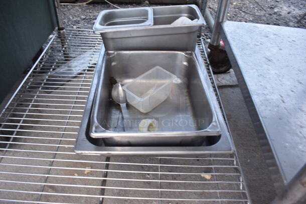 Chrome Finish 4 Tier Wire Shelving Unit. BUYER MUST DISMANTLE. PCI CANNOT DISMANTLE FOR SHIPPING. PLEASE CONSIDER FREIGHT CHARGES. 24x36x59 - Image 4 of 4