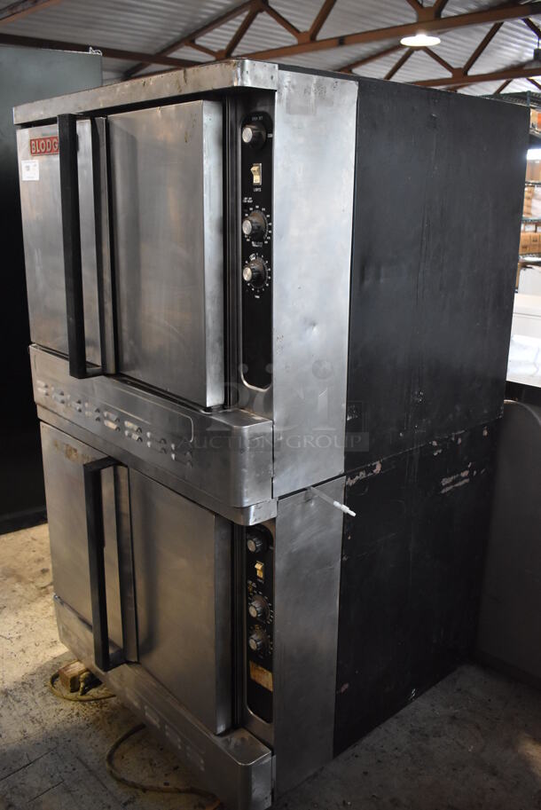 2 Blodgett Stainless Steel Commercial Natural Gas Powered Full Size Convection Ovens w/ Solid Doors and Thermostatic Controls. 2 Times Your Bid! - Image 3 of 7