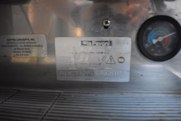 La Pavoni Stainless Steel Commercial Countertop Single Group Espresso Machine w/ Steam Wand. 208 Volts, 1 Phase. 20x18x21 - Image 5 of 5